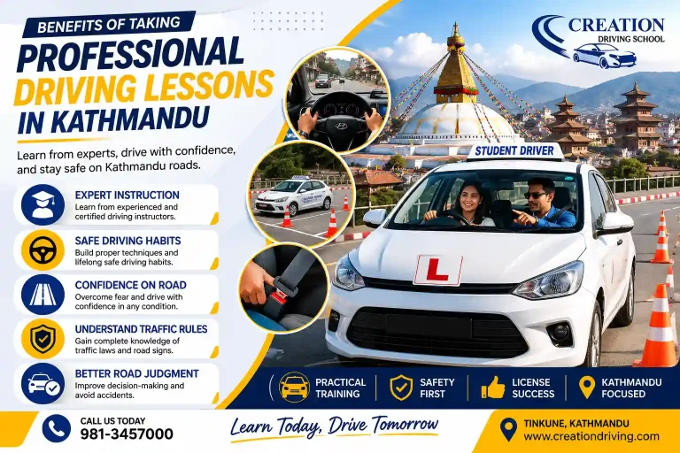 benefits of taking professional driving ckasses in kathmandu