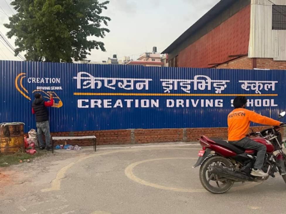 Driving Trial Practice on driving school